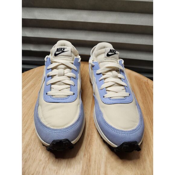 Nike Waffle Debut Women’s Size 7 – Soft Pearl & Summit White Sneakers - Picture 6 of 11